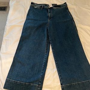 Loft Size 12, Curvy, High Waist, Wide Leg